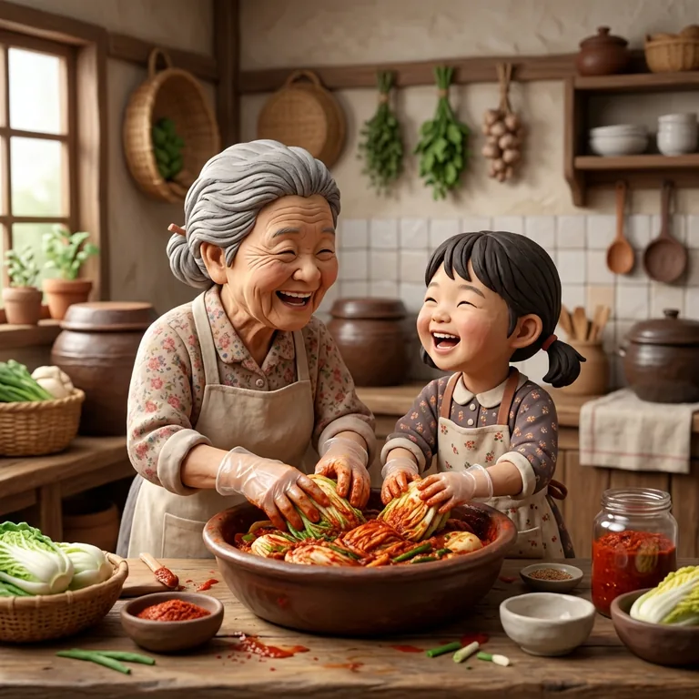 3D 클레이 스타일 예시