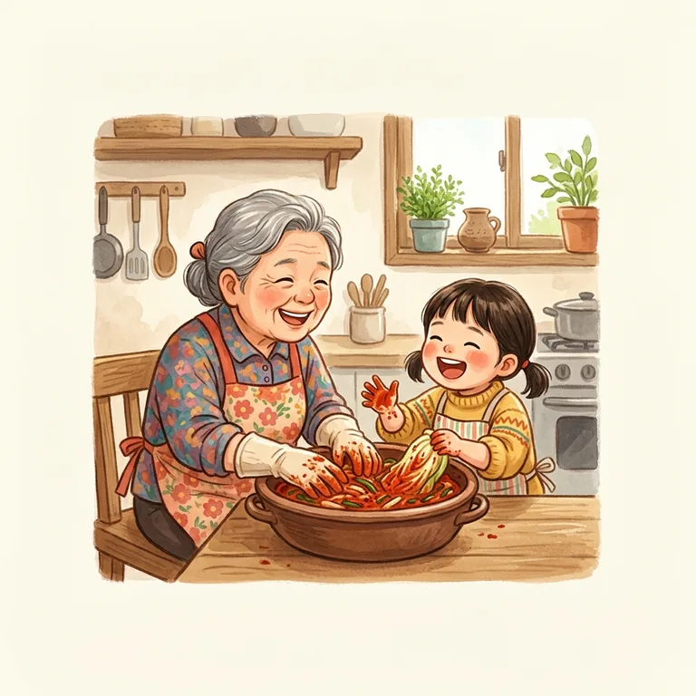 동화책 스타일 예시